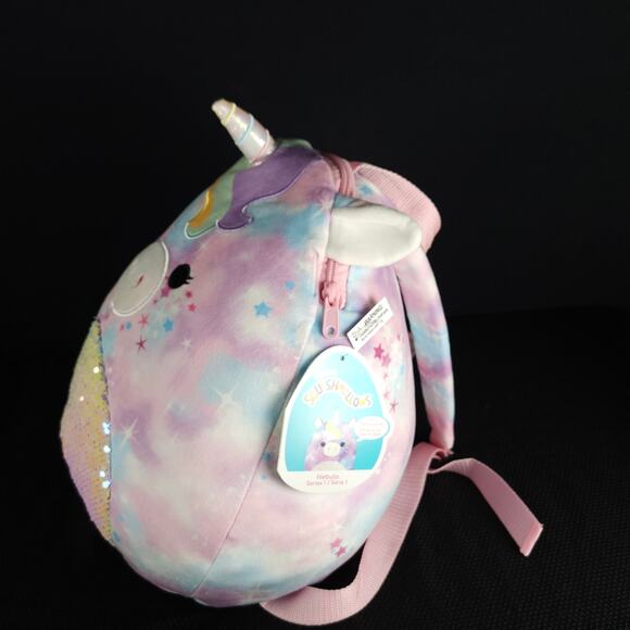 BLACK FRIDAY SALE - RARE Unicorn Backpack, Squishmallows NEBULA - Series 1 NWT - Picture 3 of 16